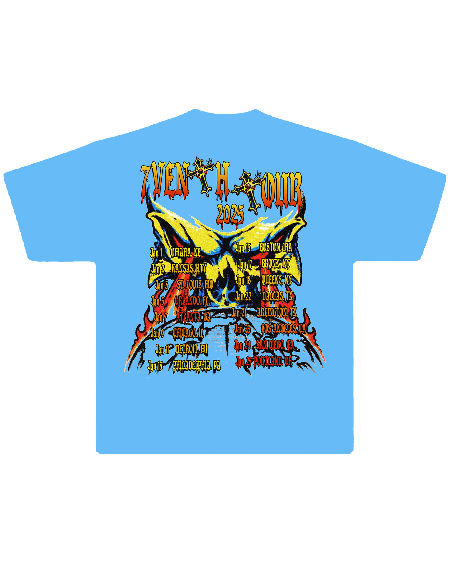 7venth “Tour Tee”